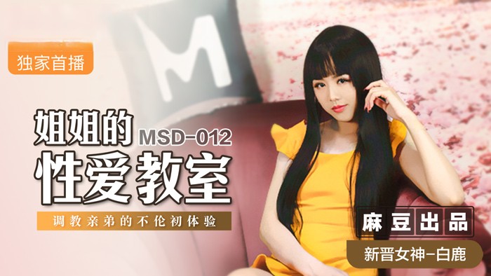 《姐姐的性爱教室调教亲弟的不伦初体验》MSD012（麻豆影院）